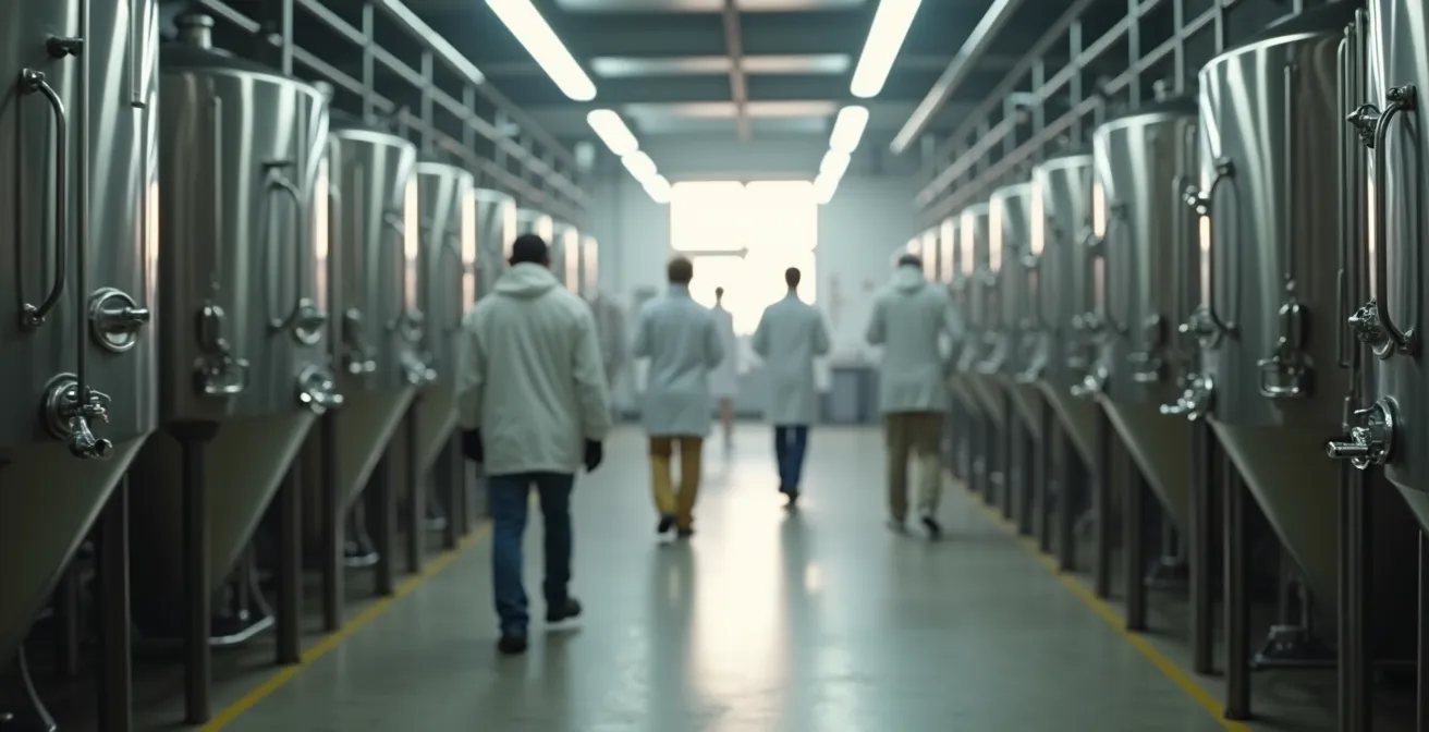 Processus de fabrication du fromage en grains dans une fromagerie québécoise